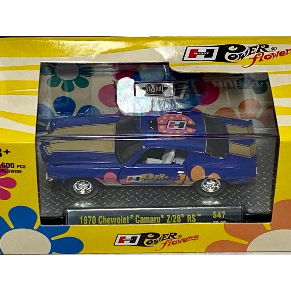 M2 Machines 1970 Chevrolet Camaro Z/28 RS Hurst Power Flowers S47 22-22 NIP 2022